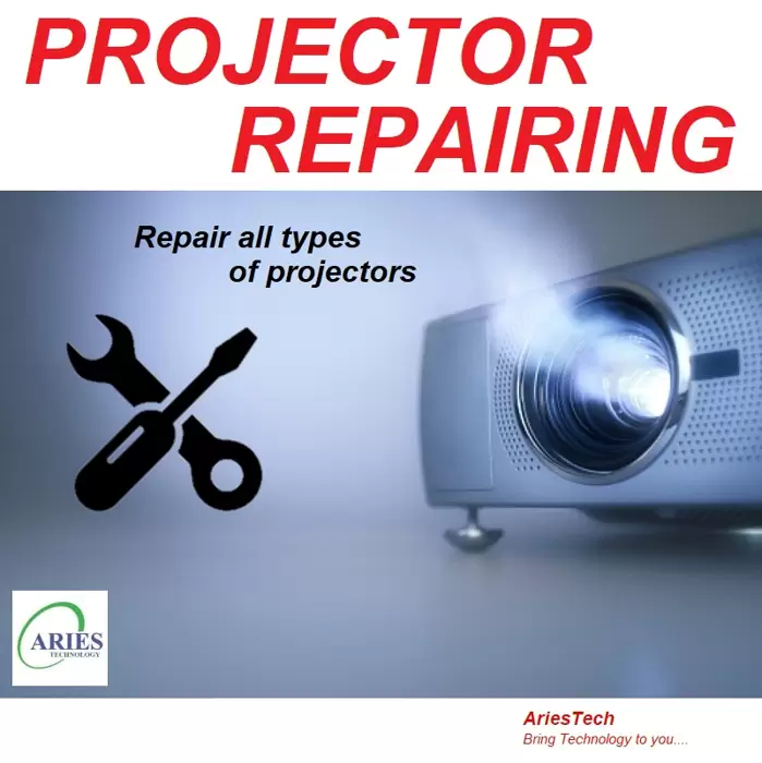 PROJECTOR REPAIR AT ARIES TECHNOLOGY