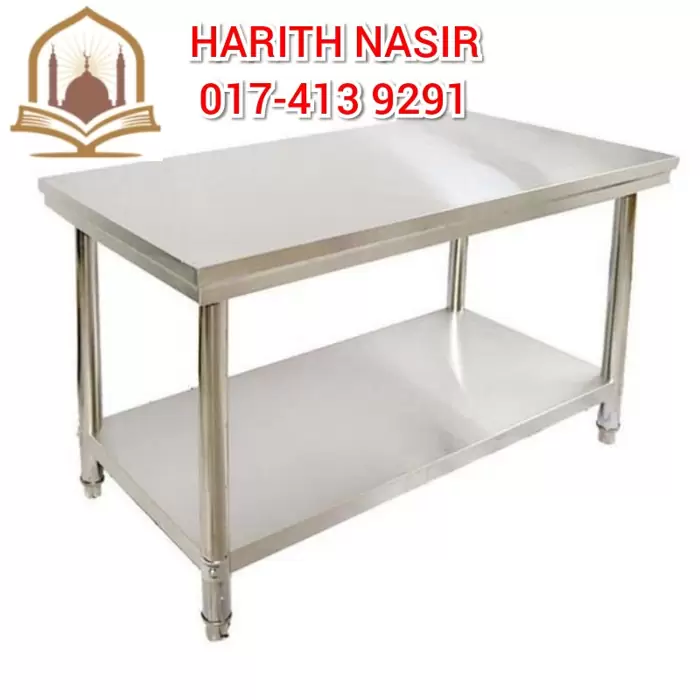 Working table stainless steel murah