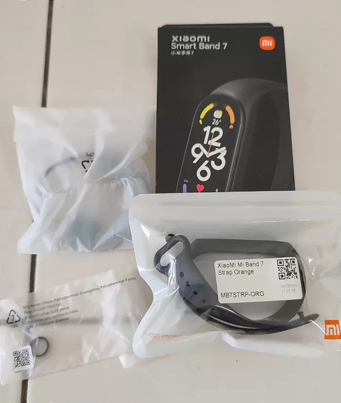 RM15 Xiaomi Smart Band 7 Box Accessories Charger