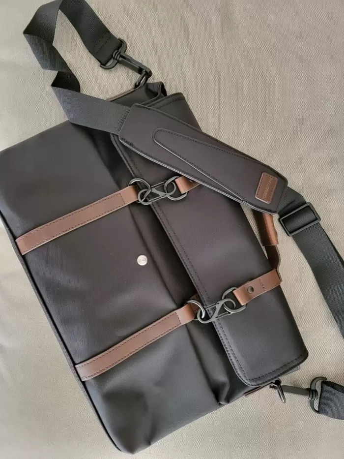 Men briefcase laptop sling bag